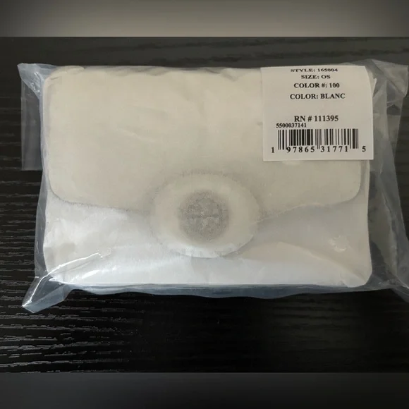 Tory Burch White Embossed Wallet - Picture 8 of 9